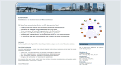 Desktop Screenshot of europromote.de